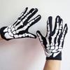 Halloween Gloves Black White Makeup Props Halloween Supplies Naturalness Skull Ghost Claw Gloves Festival Products