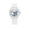 Q&Q SmileSolar Solar Travel Coffee Collaboration Shirosari Clear Wristwatch