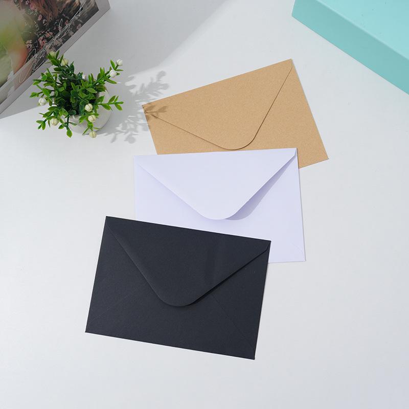 Retro Kraft Paper Greeting Card & Invitation Envelope Storage Bag