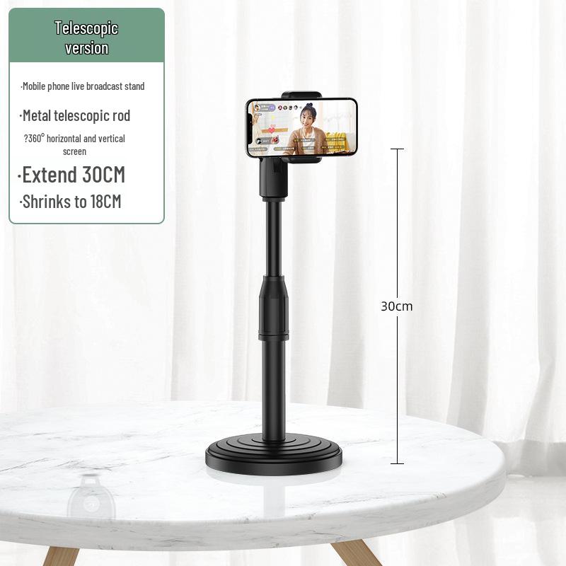 Desktop Multi-functional Phone & Tablet Holder for Creative Top-down Shooting & Home Use