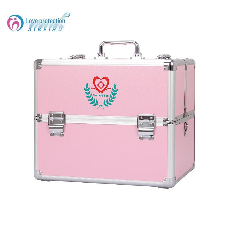 Aibaihu 18-inch Double-Opening Aluminum Alloy First Aid Box 18-inch
