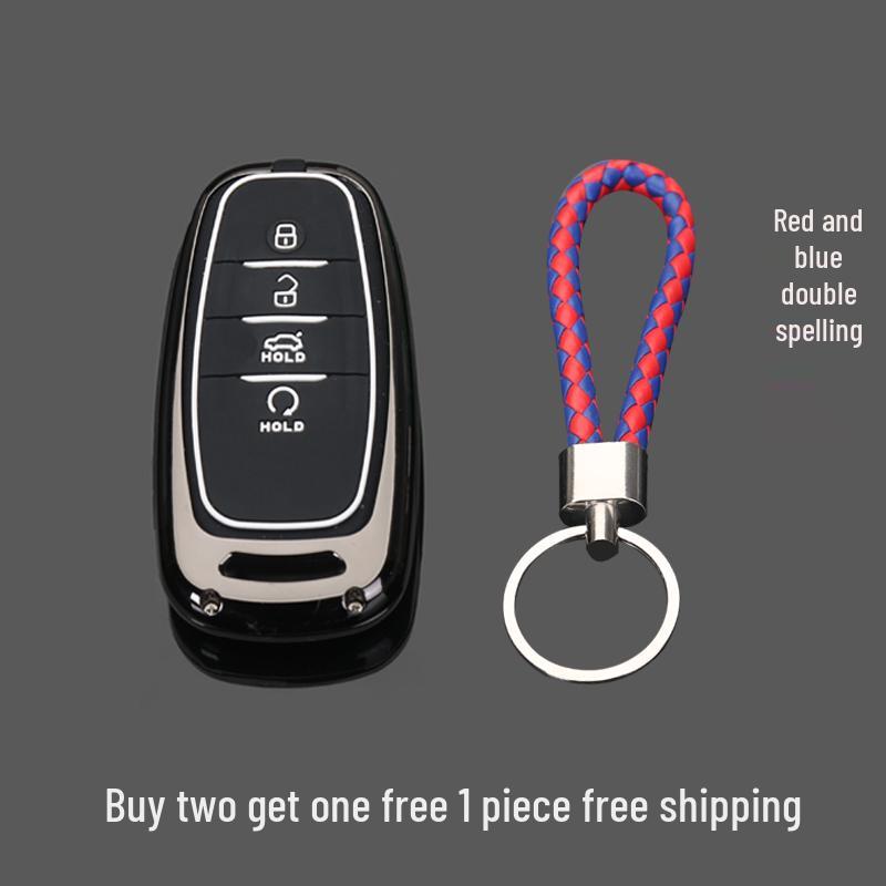 Handmade Braided Leather Keychain: Practical & Stylish Waist or Bag Charm