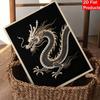 5D DIY Pearl Diamond Painting Kit Majestic Dragon Full Drill Embroidery Mosaic Art Home Wall Decor Gift