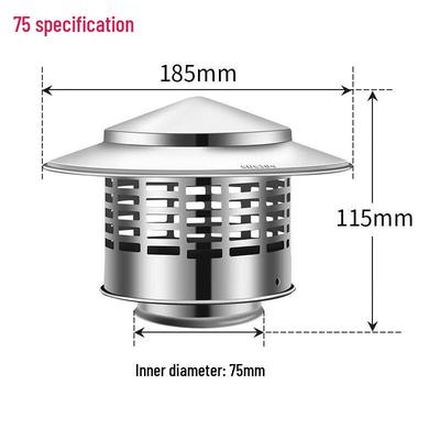 304 Stainless Steel Rooftop Chimney Rain Cap