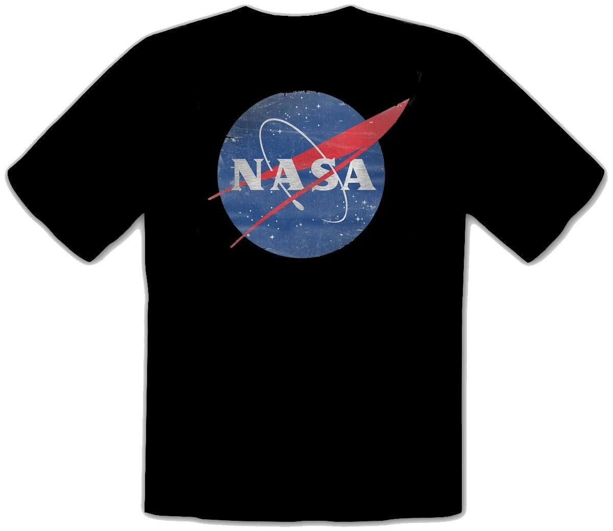 NASA Big Bang Theory Astronaut Apollo Black Kids T-shirt 288SWKids M