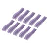 10 Pcs Hair Comb Fine and Wide Tooth Ergonomic Handle Wheat Straw Hair Styling Comb
