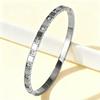 New Titanium Steel Bracelet for Girls, High-end and Exquisite European and American Bracelet