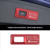 Car Trunk Switch Warning Sticker Tailgate Lifting Cover Decal For VW GTI Polo Golf Passat Jetta Tiguan Arteon CC Taigo Hub Cap