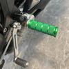 GSX1300R HAYABUSA1300R Aluminum Step for Motorcycles HAYABUSA1300 Adjustable Anti-Slip Multi-Step (Green)