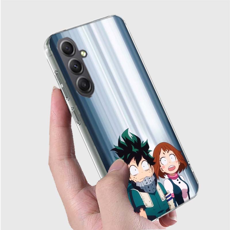 

1pc Ochako Uraraka Phone Case for Samsung A16 A26 A36 A56 A17 A37 A57 A07 A06 A02S A03 A04S A05S Galaxy Note 20 10 A50S A71 A51 Samsung A56 5G
