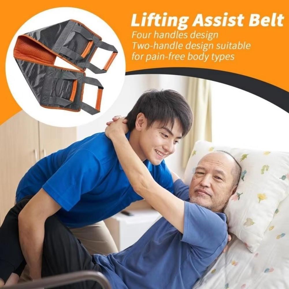 Sliding Design Assisted Bedding Breathable Mesh Nursing Aid Belt Elderly Care