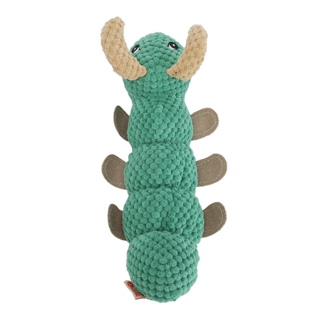 Dog Squeaky Toy Teeth Cleaning Gum Massage Cute Plush Puppy Chewing Toy for Small Medium Breeds