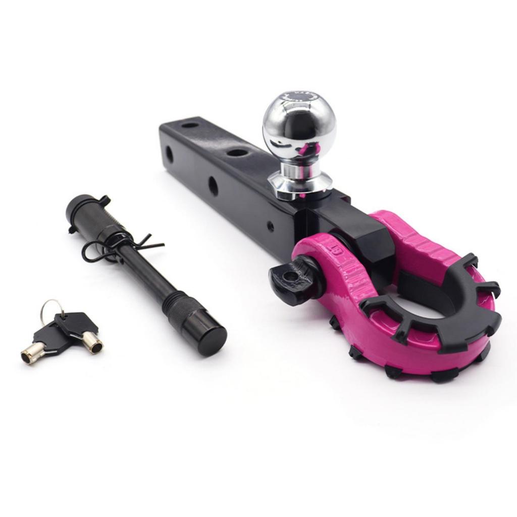 Trailer Hitch Arm Cast Steel with Hook Locking Towing Accessory