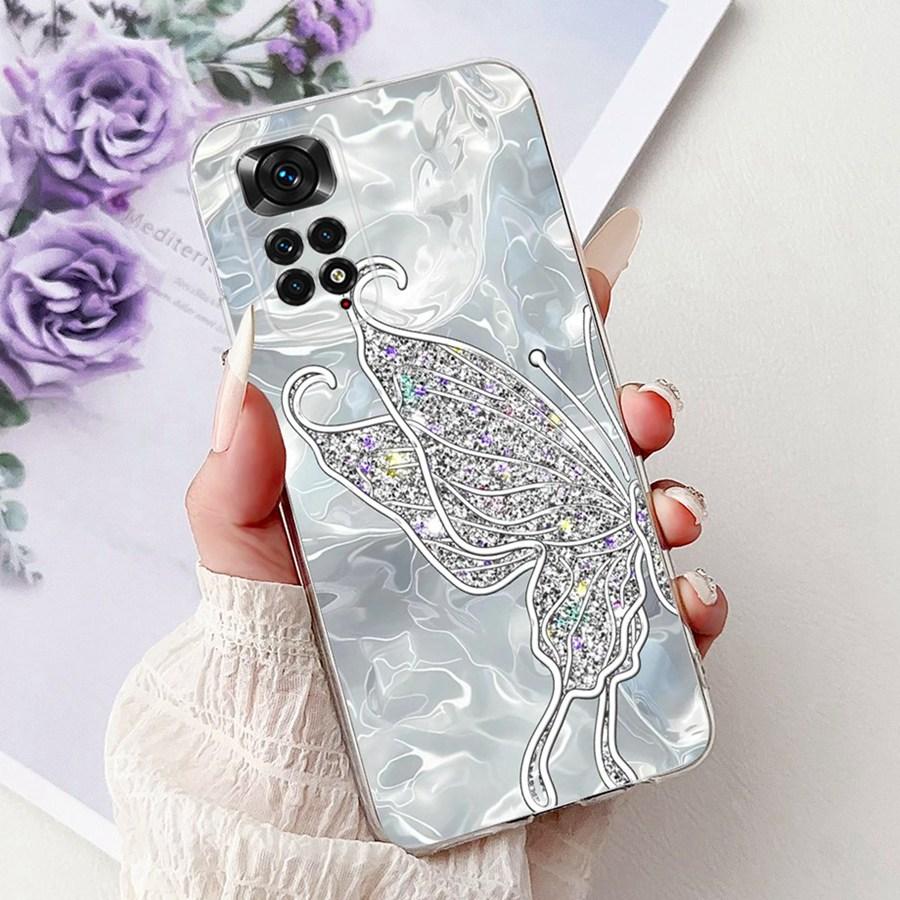 For Xiaomi Redmi Note 11 Pro 4G Global Case Proective Bumper Cartoons Pattern Soft Silicone Capa For Redmi Note 11 11s 4G Cover