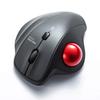 Sanwa Supply Bluetooth Trackball, Tichý, 3tlačítkový, Optický, MA-BTTB130BK