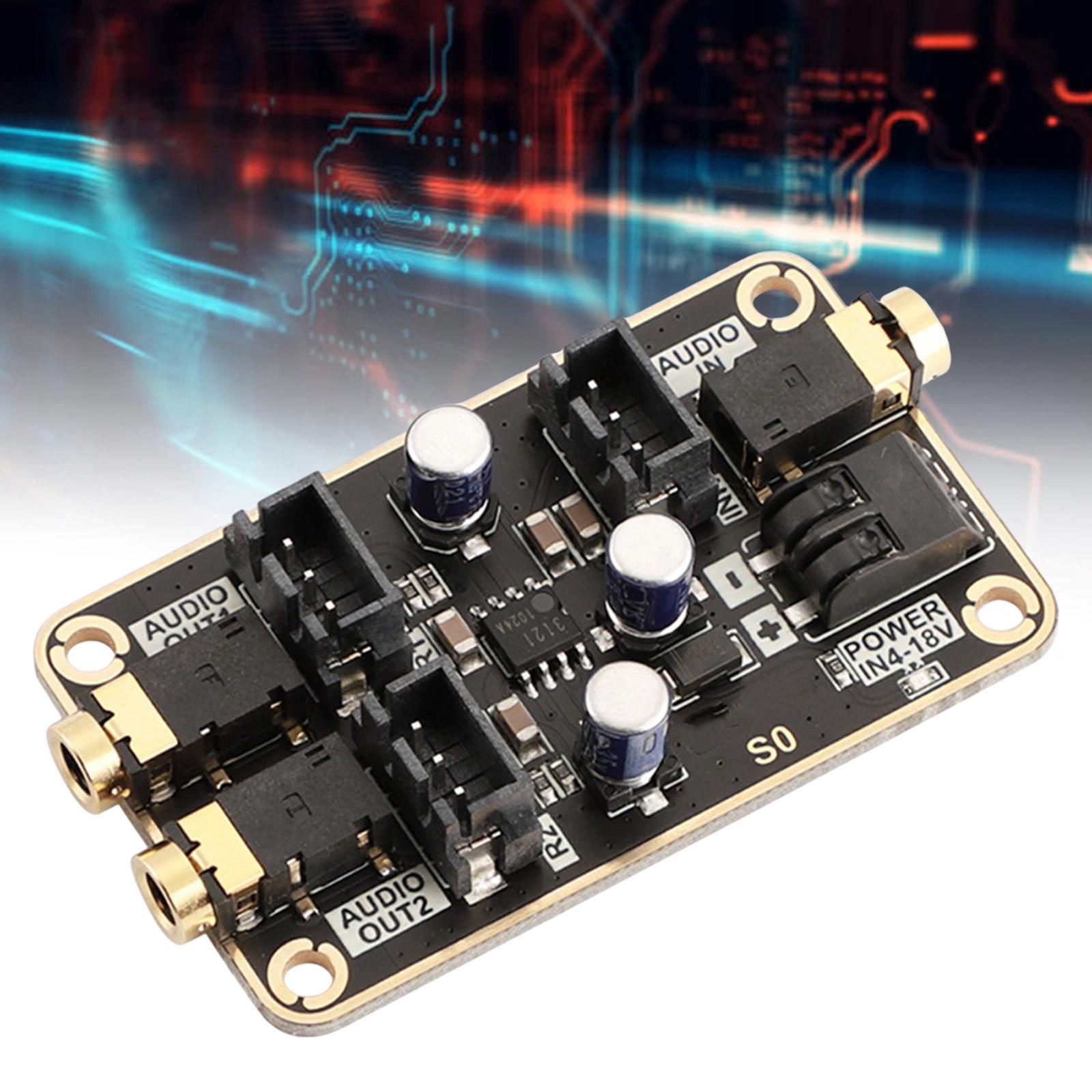 

SO Auditory Isolation Noise Reduction Module for Car and Home Systems Stable Amplifier Board Noise Cancellation