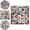 100pcs Vibrant Anime Jujutsu Kaisen Stickers Perfect For Laptops And Skateboards
