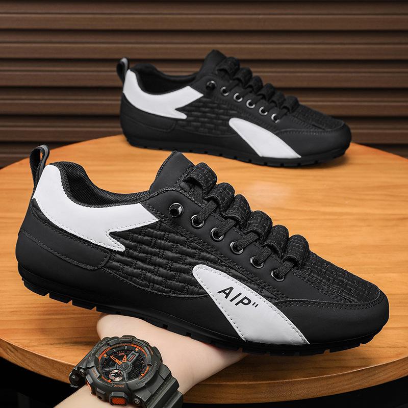 2024 Men's Summer Trendy Casual Sports Shoes: Soft Sole Slip-On