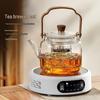 Electric Glass Tea Kettle & Ceramic Stove Set