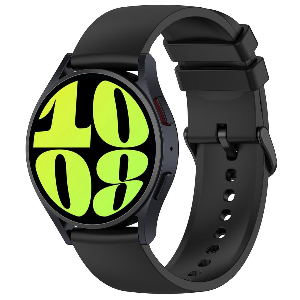 Extra Large Silicone Strap for Samsung Galaxy Watch 6 - 20/22mm Flat Head