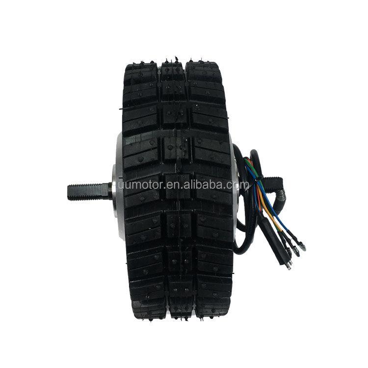 8" Brushless Geared Hub Motor, 6km/h Low-Speed High-Torque Handcart, Lawn Mower, Sweeper, Dining Vehicle