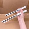 316L Stainless Steel Food Tongs Kitchen Household Korean-Style Steak Tongs Buffet Tongs Multi-Functional Barbecue Tongs