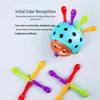 Montessori Hedgehog Puzzle: Educational Toy for Fine Motor Skills & Color Recognition (Ages 0-3)