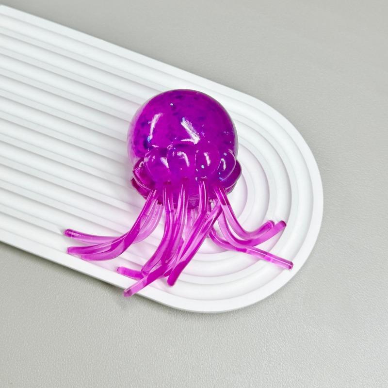 Jellyfish Octopus Squeeze Toy Stress Relief Creative Novelty Animal Fidget Toy