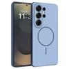 Suitable for Galaxy S25Edge Anti-drop Skin Feeling Mobile Phone Case Magnetic Suction S26Ultra Fine Hole Protective Case