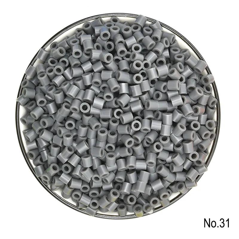 Perline Hama 5MM 1000Pz Puzzle Pixel Perler Perline da Stirare per bambini Hama Beads Fai da te Regalo Fatto a Mano di Alta Qualità giocattolo Perline Termosaldabili