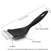 D5 Grill BBQ Brush Stainless Steel Wire Extra Strong Cleaning Brush Heavy Duty Grill Brush Cleaner for Outdoor Home Cooking Tool