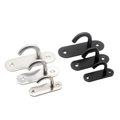 Anello di Estrazione per Ventilatore da Soffitto in Acciaio Inossidabile Addensato Gancio Ovale per Sacchi di Sabbia e Schermi di Proiezione