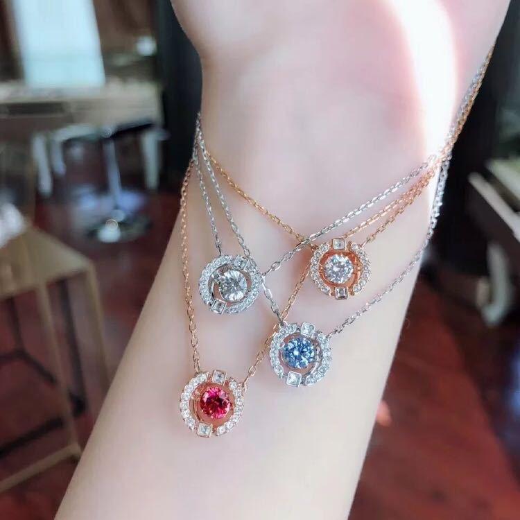Beating Heart Necklace Women'S Light Luxury High-End Sense Smart Pendant Chain For Girlfriend'S Valentine'S Day Birthday Gift