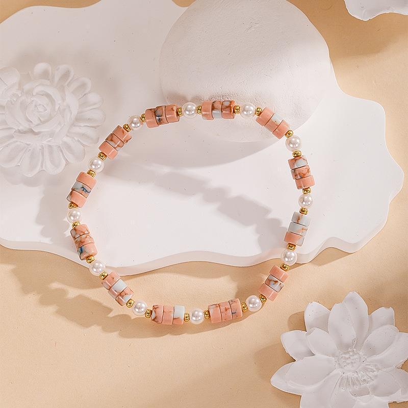 Retro Summer Pearl Bracelet with MIYUKI Seed Beads - High-End Niche Design
