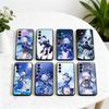 G-Genshin Cute F-Furina I-Impact-fgi Phone Case For Samsung Galaxy A73,A72,A71,A70,A53,A52,A51,Others Soft Black Cover