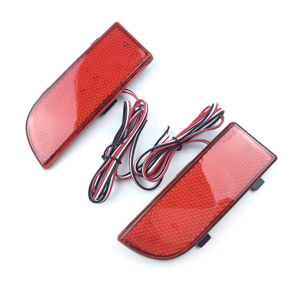 1Pair Car Rear Bumper Reflector Light for Mercedes Benz Vito Viano W639 2003-2013 2014 Tail Lights Running Braking Fog Lamp