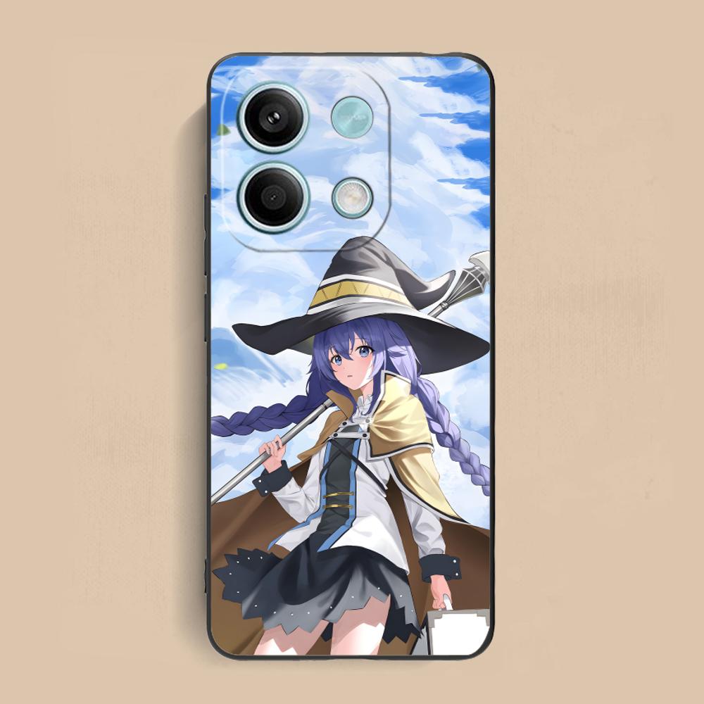Mushoku Tensei Roxy Mobile Phone Case for Xiaomi Redmi Note 14 13 12 11 S Pro Plus 4G 5G Colorful Printing Cover Pretty Luxury