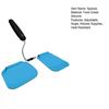 1/2 Pezzi Spatola Angolo Regolabile Uova Pancake Hamburger Girandola Flipper Resistente al Calore Utensili da Cucina Sicuro Antiaderente Silicone Teste Intercambiabili Raschietto