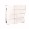 Acrylic Wheels Car Storage Box For Diecast 1/64 Storage Case Dustproof Educational Kid Boys Toys For Children Gift