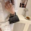 Street Style Small Shoulder Bag With Synthetic Leather For Daily Use