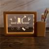 3D Photo Frame Pen Holder Night Light – Creative Graduation or Birthday Gift for Teachers and Classmates