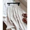 High Waist Women Wide Leg Pants Summer Thin Loose Casual Pants Korean Solid All Match Straight Trousers