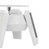 Solar Powered Jewelry Display Stand Blue LED Lights 360 Degree Rotation Solar Powered Turntable Black LED Display Stand