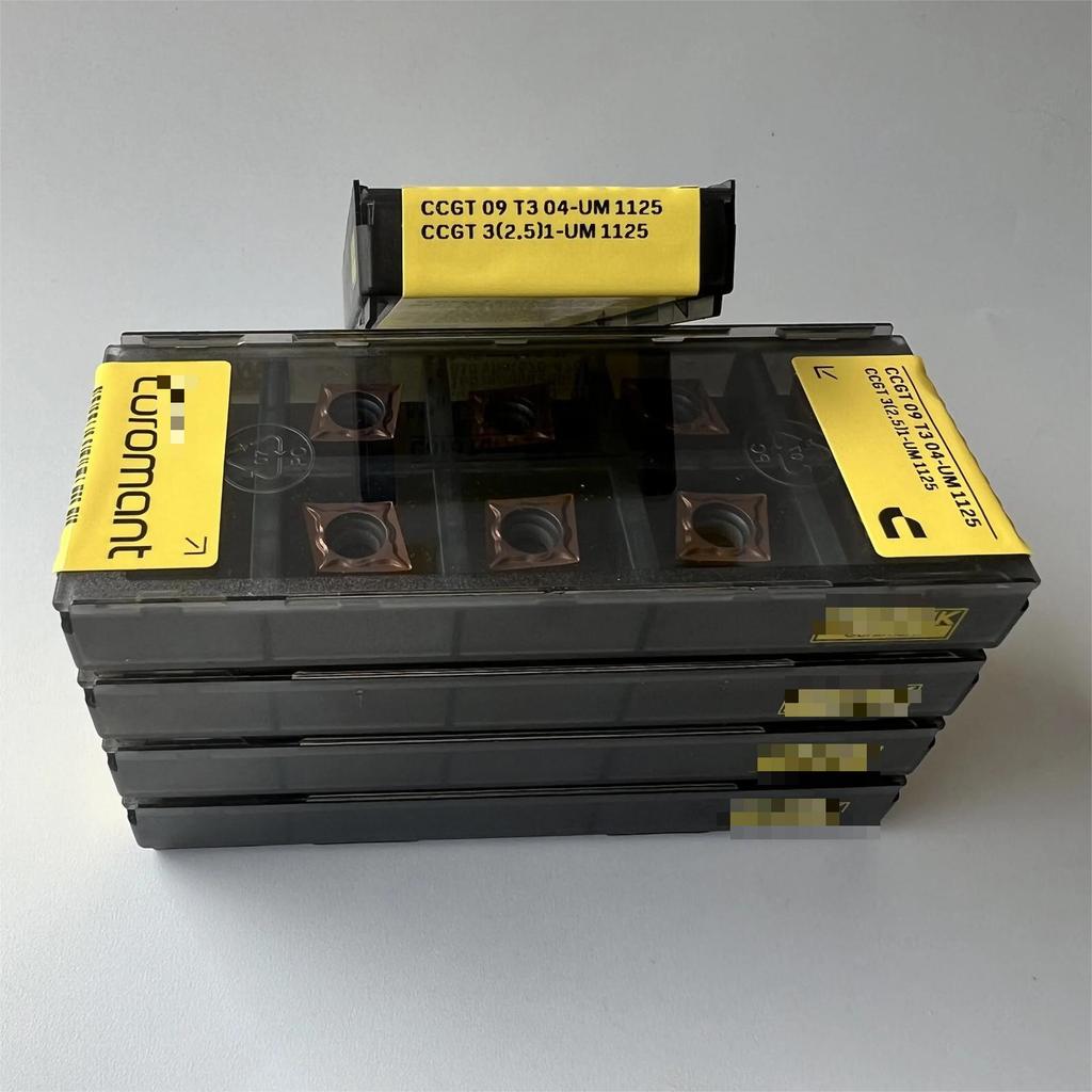CCGT09T304-UM 1125 / Industrial indexable Carbide Inserts 10 Pcs