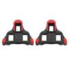 Rot Schwarz Fahrradpedaladapter Klickpedale für Shimano SPD-SL Fahrradzubehör