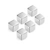 6pcs Stainless Steel Ice Cube Set Bar Whiskey Stone Reusable Chilling Stones for Whiskey Wine Wine Cooling Cube Chilling Rock