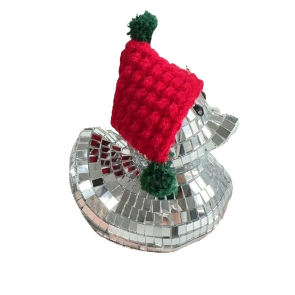 Duck Shape Disco Ball Decor Creative Glass Mirror Mirror Disco Balls  for 70s Party