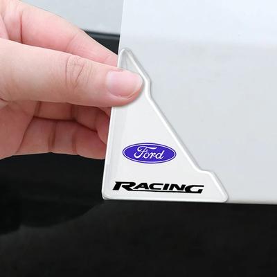 Car Styling Door Corner Protection Sticker Anti-collision Covers For ST Focus MK2 3 4 Mustang Ranger Fusion Mondeo ST S-MAX