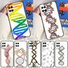Science DNA Chemistry Case For Oppo A16 A76 A96 A58 A78 A98 A5 A9 A91 A15 A17 A77 A52 A72 A74 A94 A54S A57S Cover
