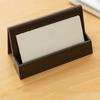 Plastic Name Card Display Holder Large Capacity Office Desk Business Card Stand